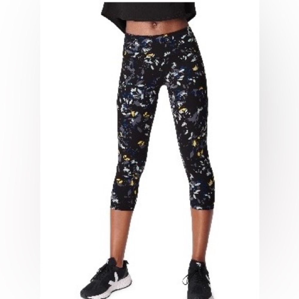 Sweaty Betty Workout Crop Pocket Leggings XS